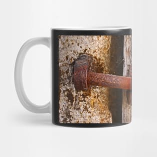 Rusted Doorlatch - Rothenburg, Germany Mug